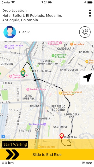 Taxi Zone Conductores Screenshot