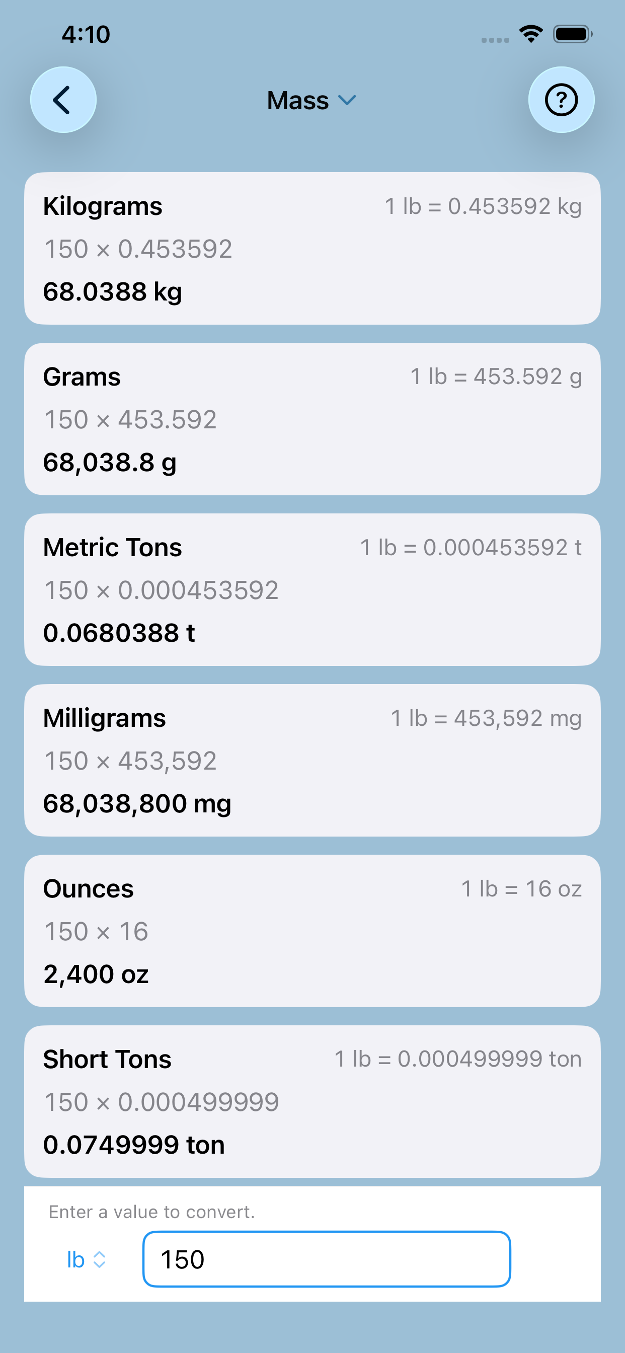 Geometry & Formula Calculator screenshot 8