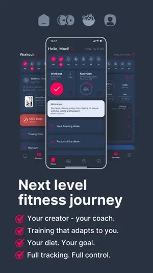 GYMKY - Fitness & AI Nutrition screenshot 2