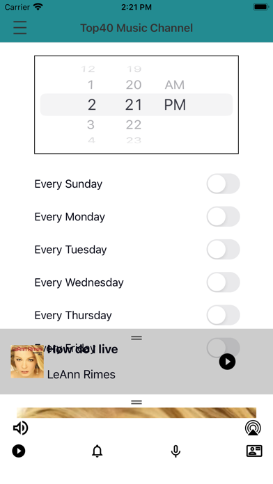 Top 40 Radio Music Channel iPhone screenshot 5 - Entertainment app