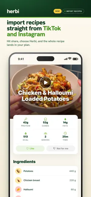 Herbi: Meal Planner + Recipes screenshot 3