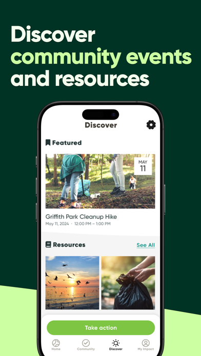 Dashboard.Earth Climate Action iPhone screenshot 7 - Lifestyle app