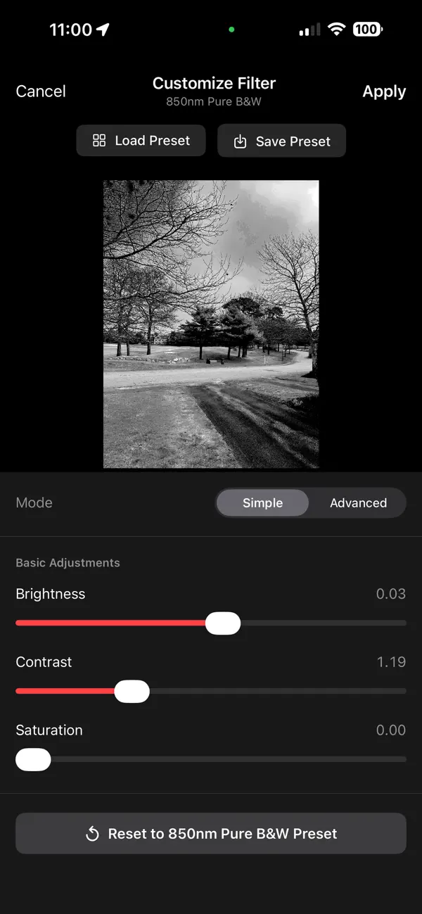 Screenshot #2 pour Infrared Camera