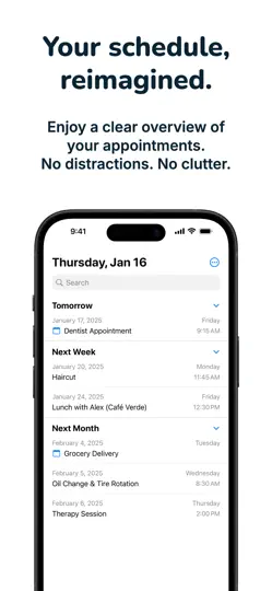 Simply Scheduled iPhone Screenshot 1