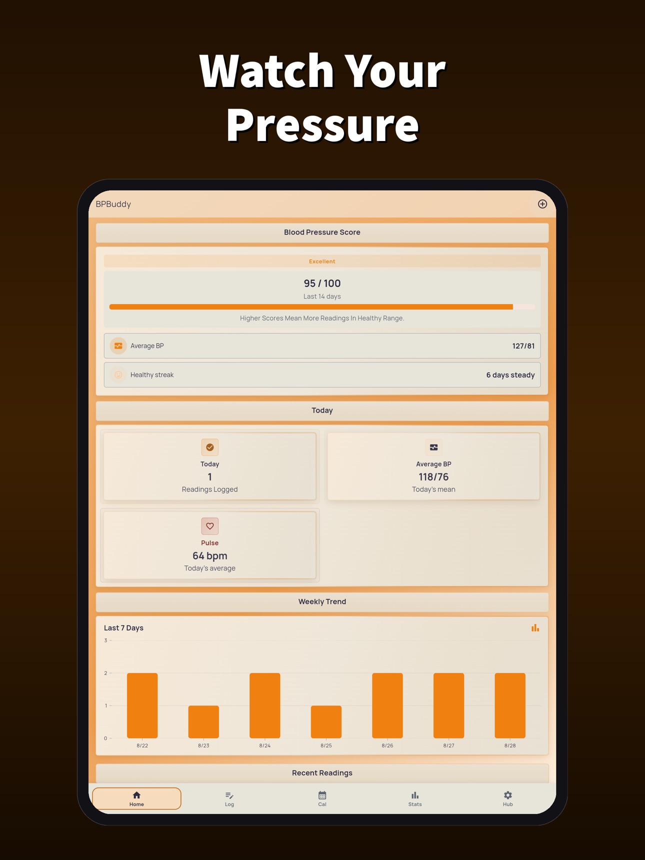 Screenshot 6 of BPBuddy App