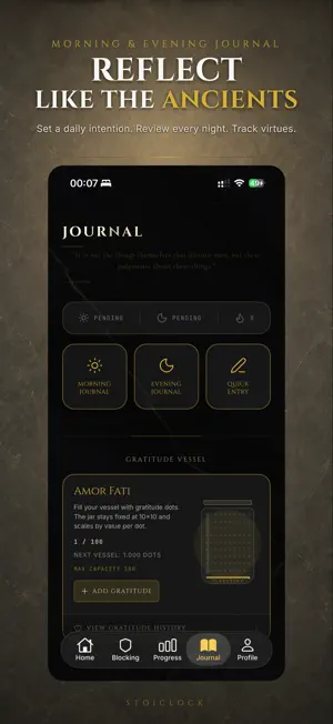 StoicLock: Focus & App Blocker screenshot 4