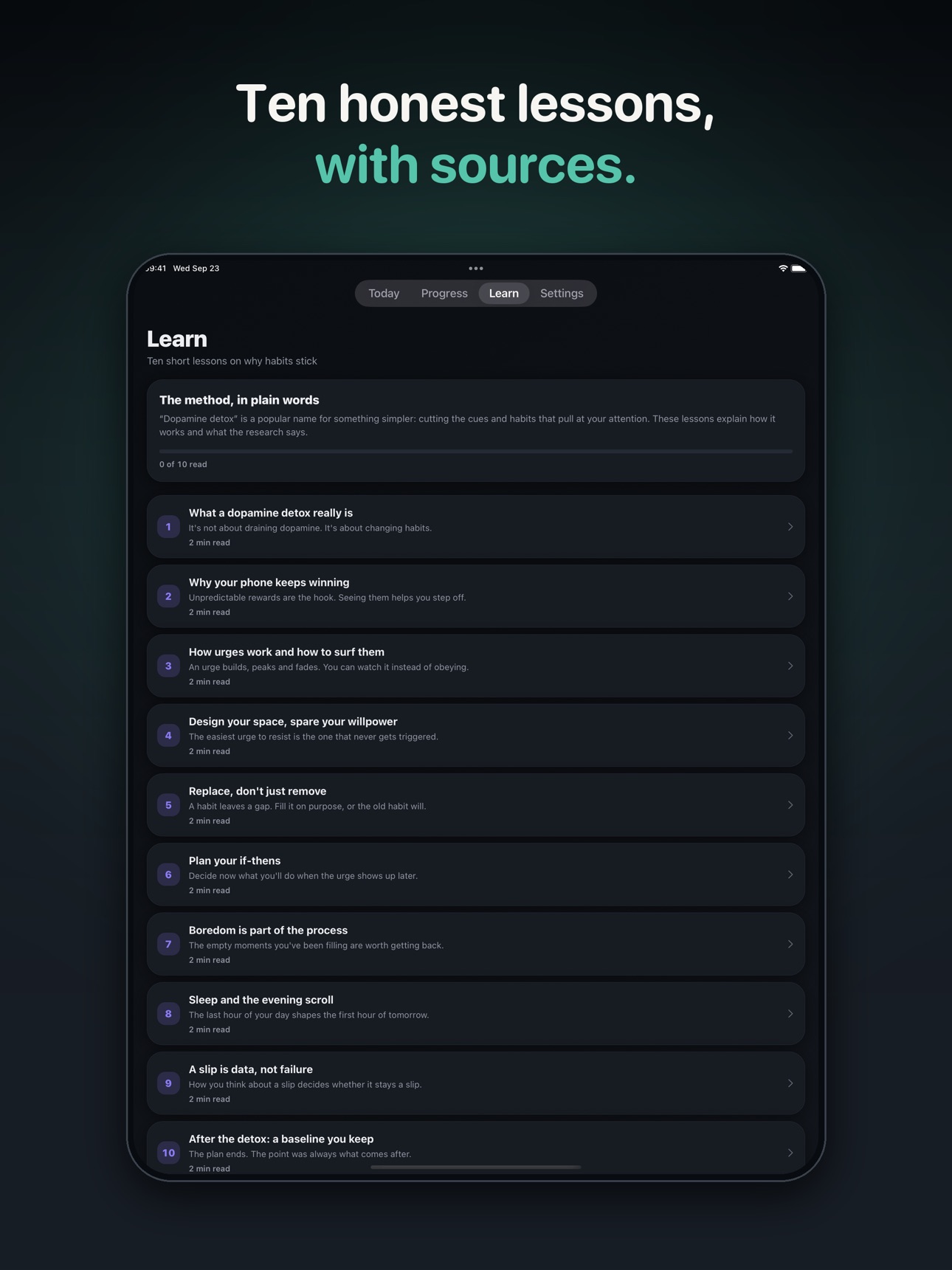 Screenshot 11 of Dopamine Detox: Habit Reset