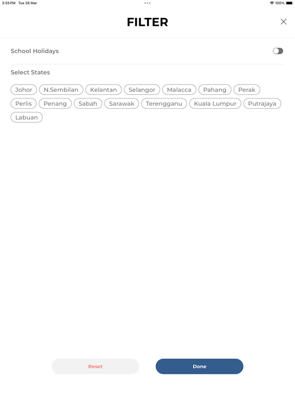 Screenshot #6 pour Malaysia Public Holidays