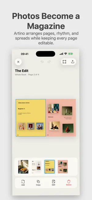 Artino: Photo Zine Maker screenshot 1