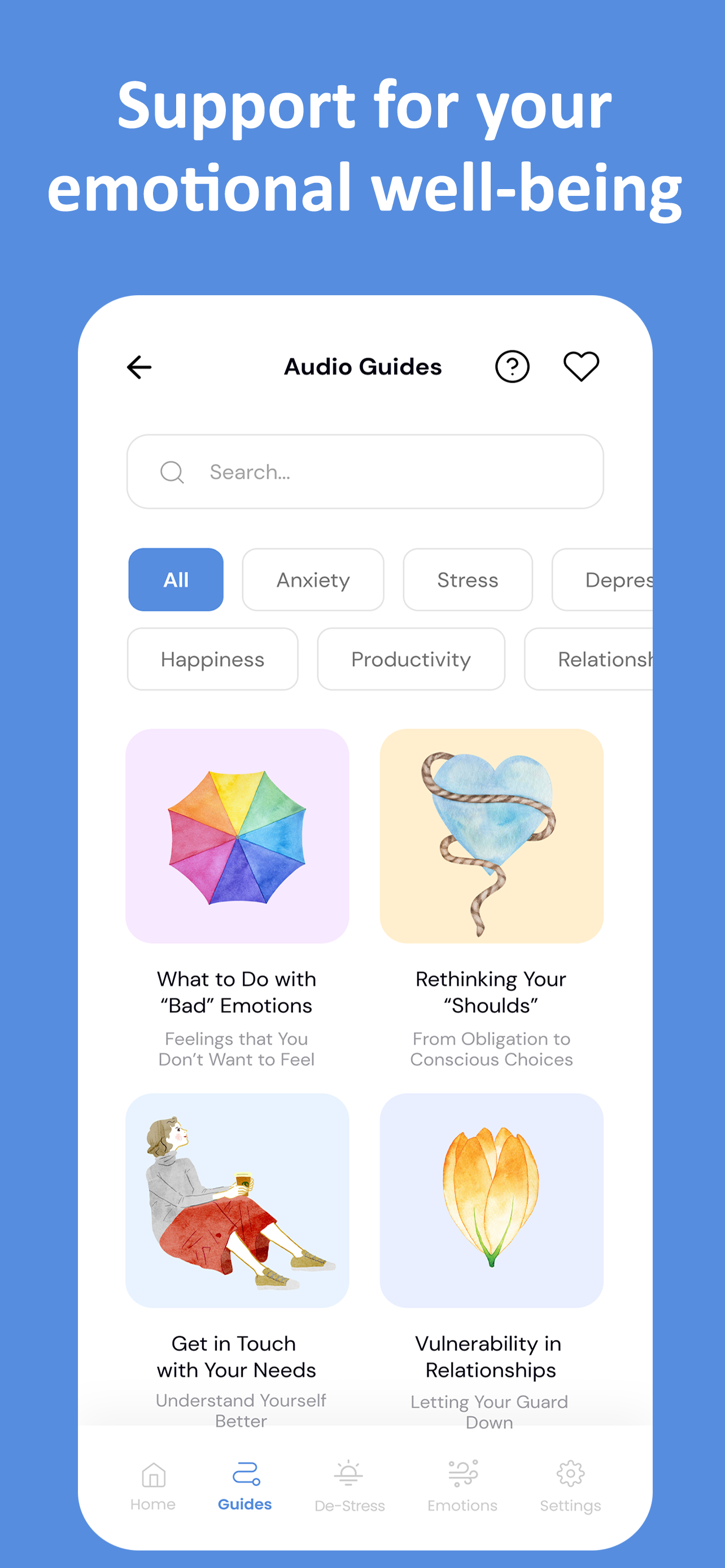 Myselfland Emotional Self-Help screenshot 7