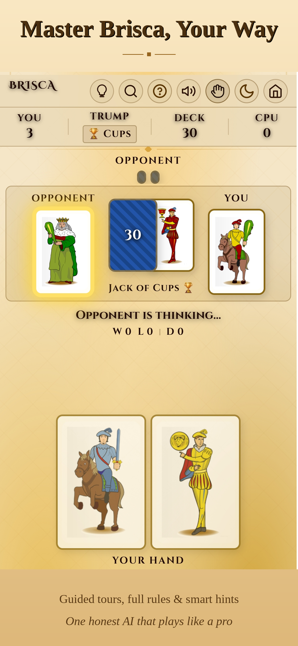 Spanish Cards: Brisca Escoba screenshot 2