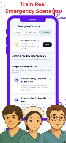Nursing Exam: NCLEX, CNA, TEAS iPhone screenshot