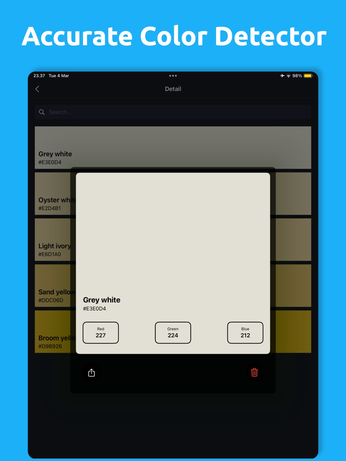 Color Identifier・Match Scanner ipad screenshot 2