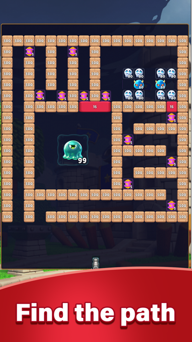 Bricks Breaker Smash Screenshot