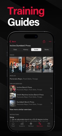 Gravitus - Gym Workout Tracker screenshot