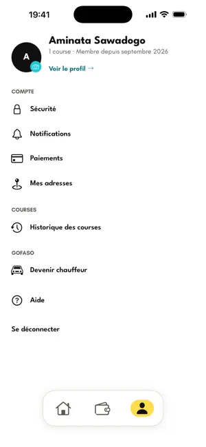 GoFaso screenshot 2