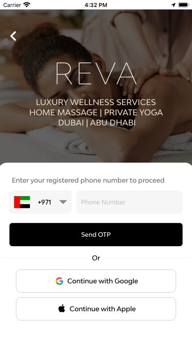 REVA - Home Massage & Spa Screenshot