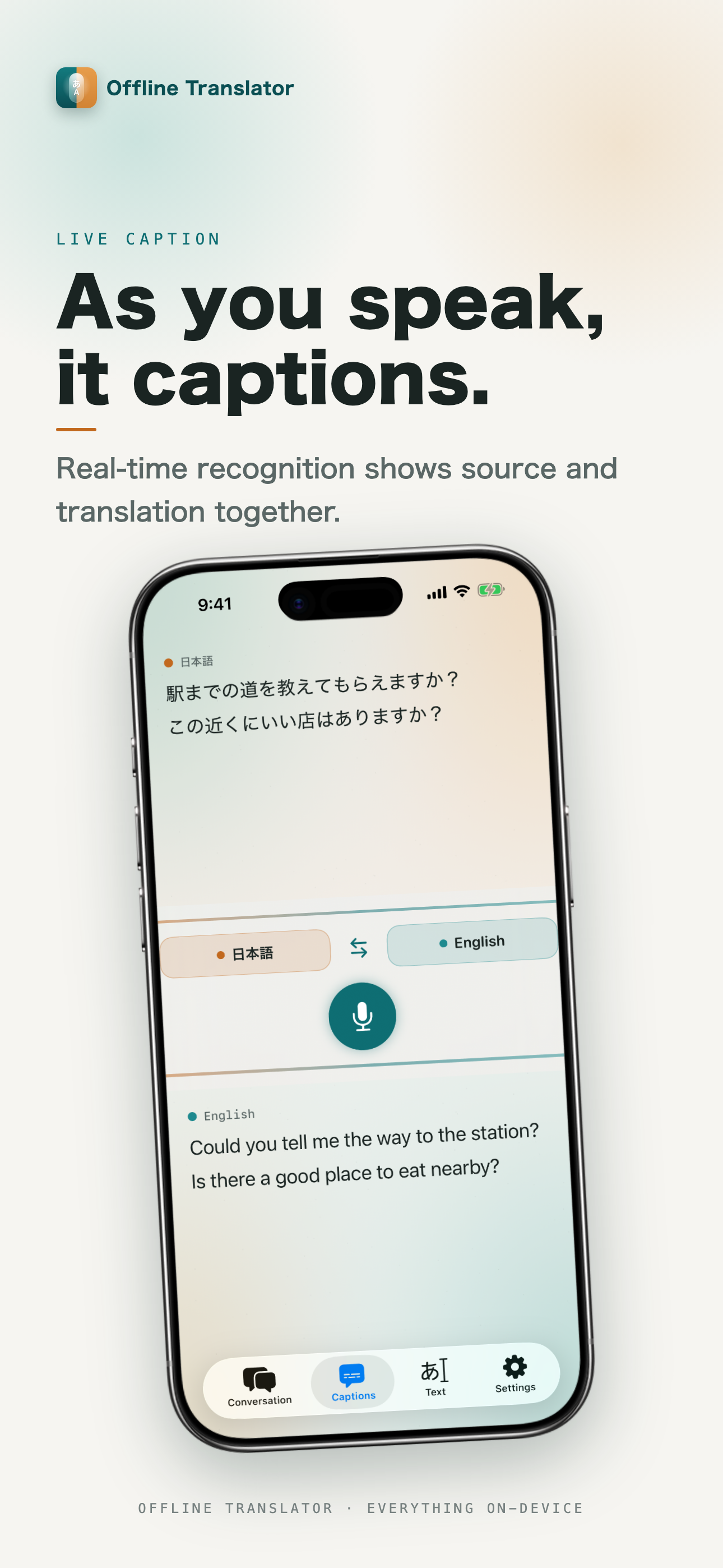 Offline Translator: Live Voice screenshot 3