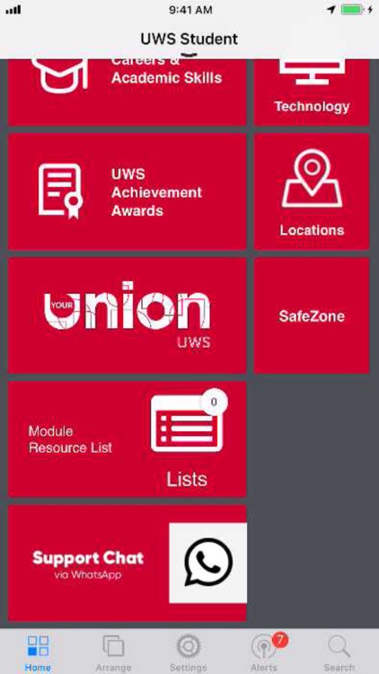 UWS Student App