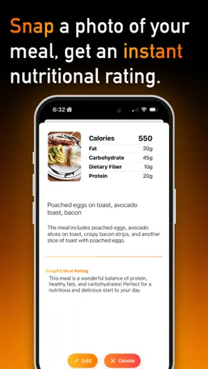SnapFit: AI Calorie Tracker screenshot 1