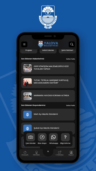 Yalova Belediyesi Screenshot