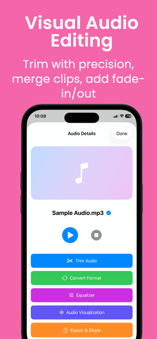 MP3 Converter-Ringtone Maker Screenshot 2 of 3