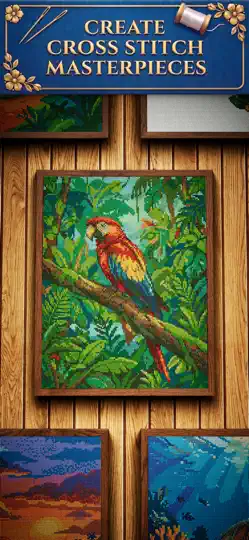 Screenshot von Cross Stitch: Antistress auf dem iPhone 3