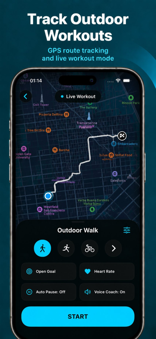 AuraStep - Step Counter Screenshot 6 of 7