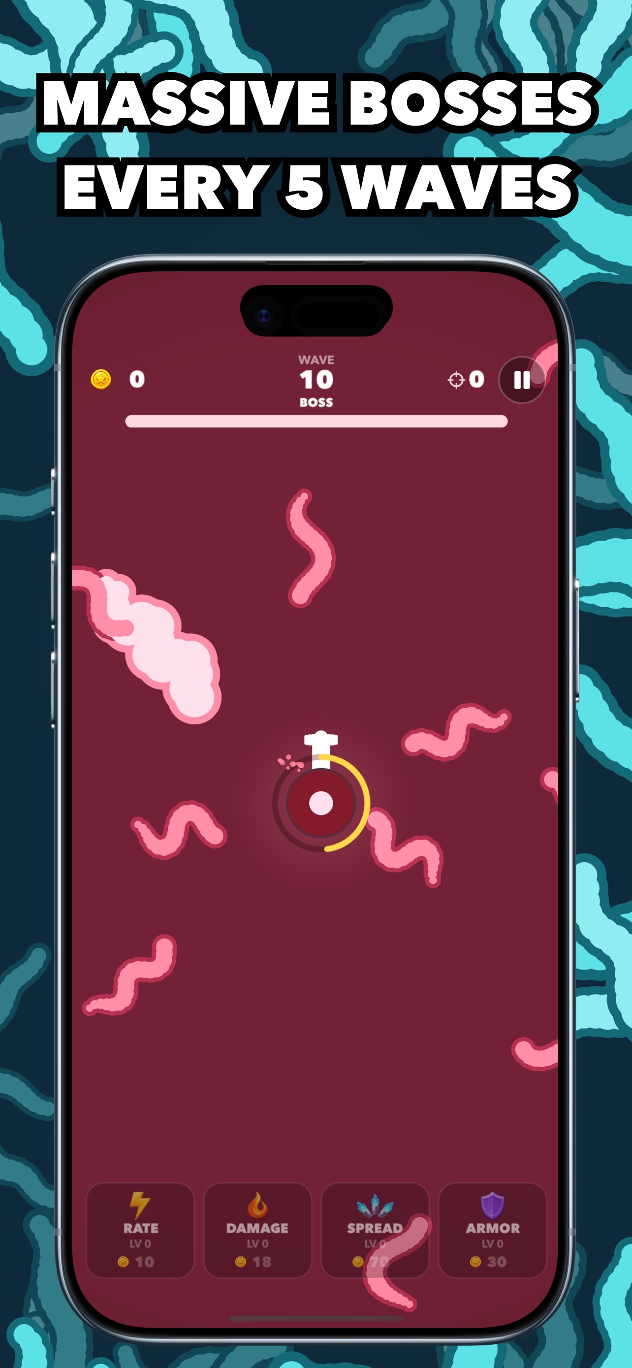 Screenshot 2 of Tiny Tower Defense: Swarm War