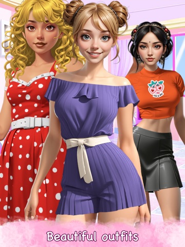 Fashion Pop! Dress up & Makeup iPad screenshot
