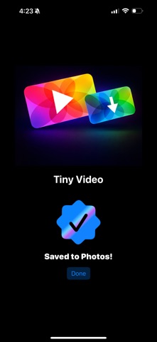 TinyVideo screenshot