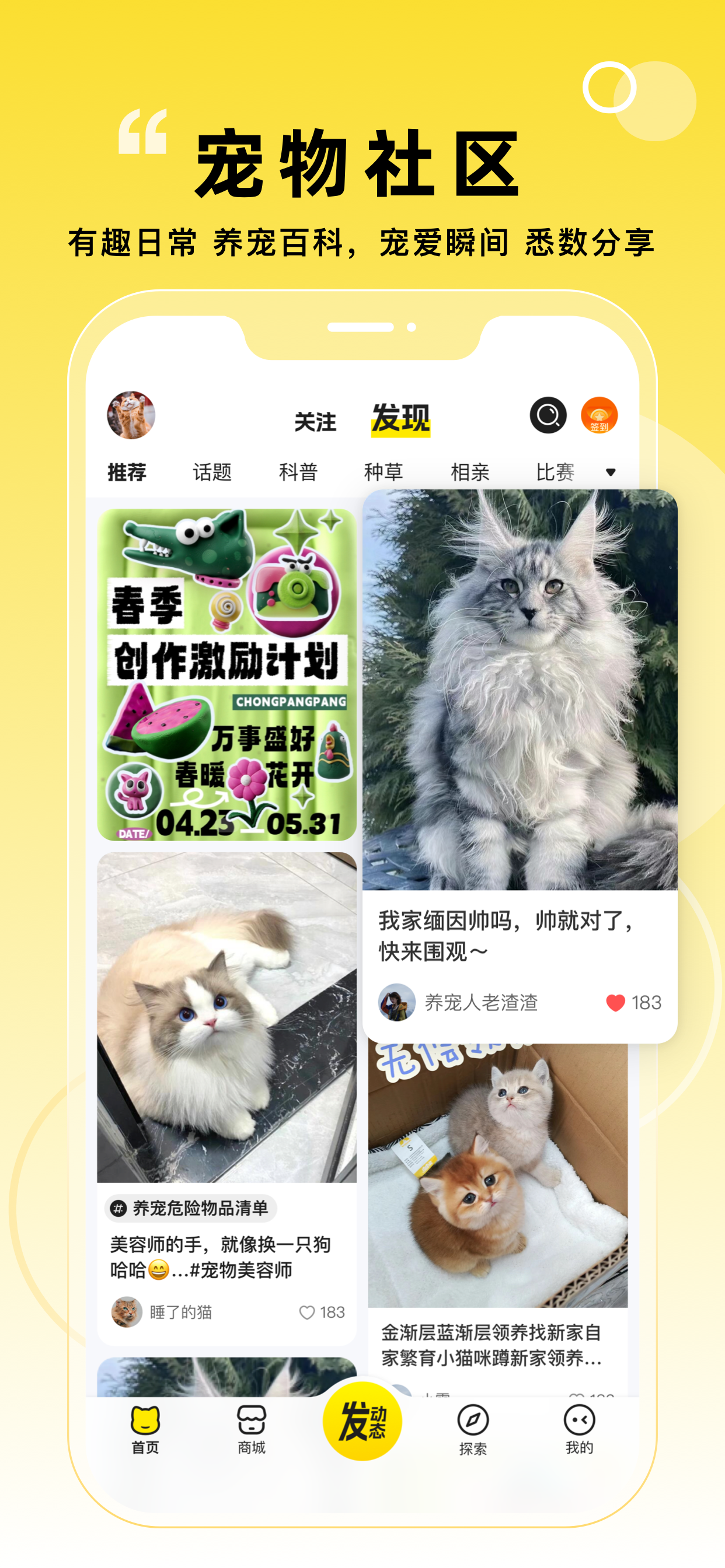 宠胖胖-宠友扎堆 宠物兴趣社区
