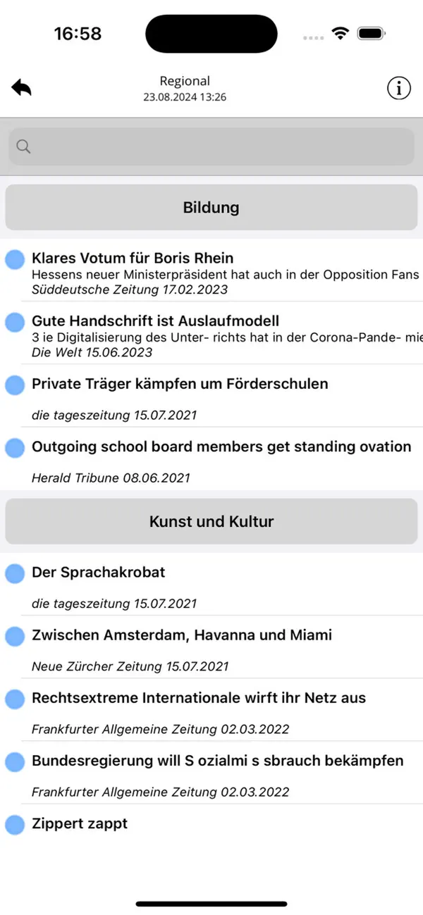Screenshot #3 pour newsWorks
