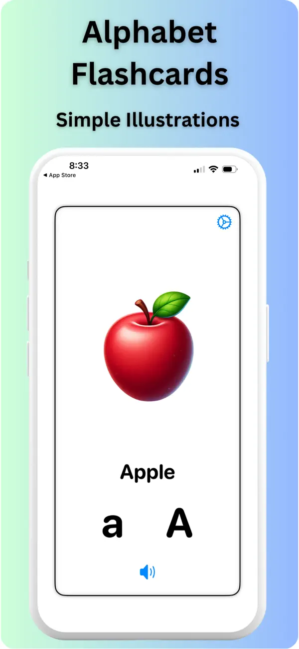 Screenshot #3 pour Alphabet Flashcards for Kids