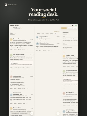 Wallflower Mastodon Bluesky Screenshot 1