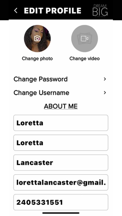 Dream Big By Derek Owens App