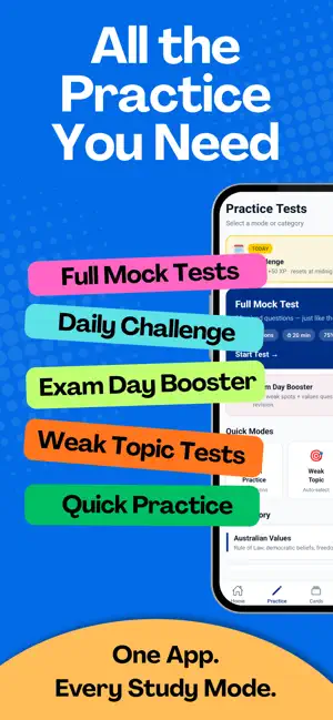 Australian Citizen Test Prep screenshot 3