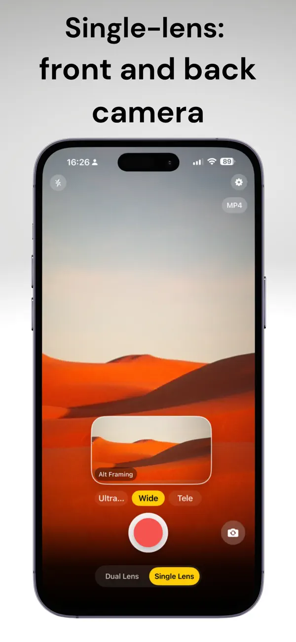 DuoLens: Dual Camera Video Screenshot 5