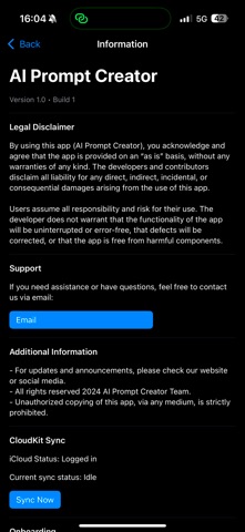AI Prompt Developer Screenshot 9 of 9