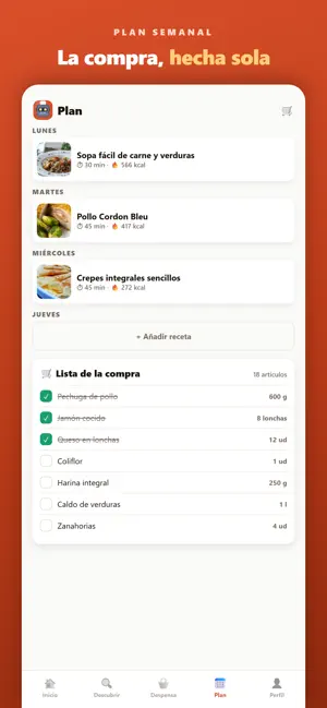 Recetea: cocina inteligente screenshot 4