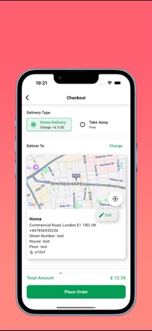 Thirtymins - Food Delivery UK iPhone screenshot