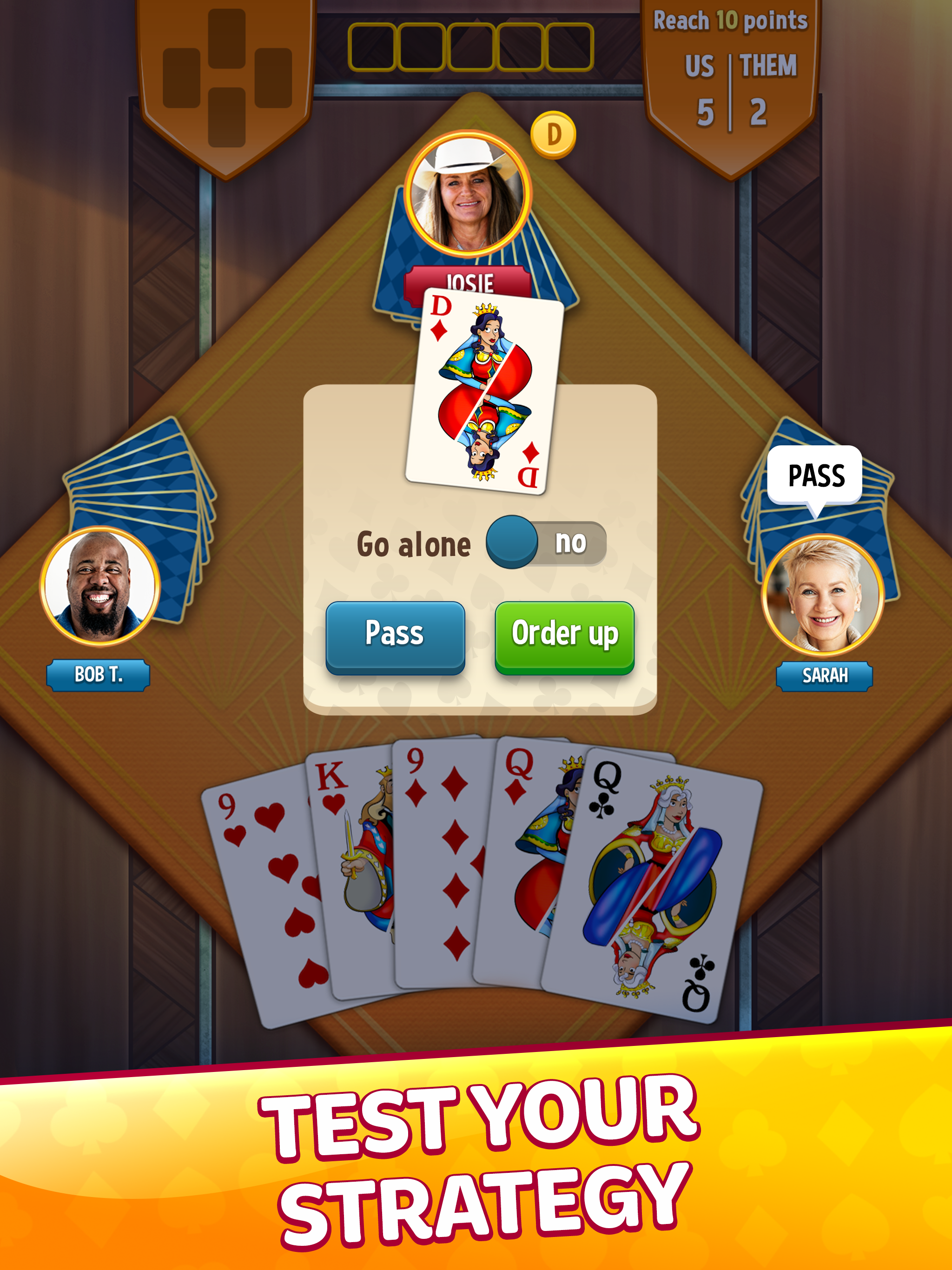 Euchre Online - Multiplayer screenshot 13