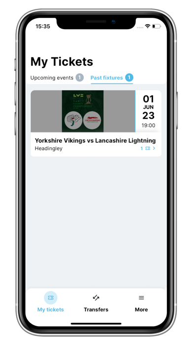 Yorkshire CCC Tickets Screenshot