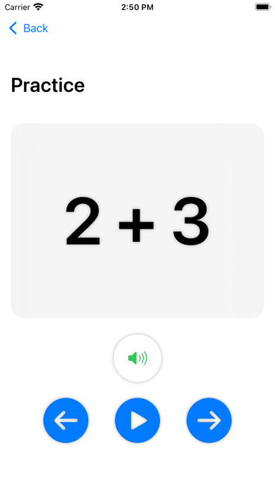 Learning: Addition Screenshot