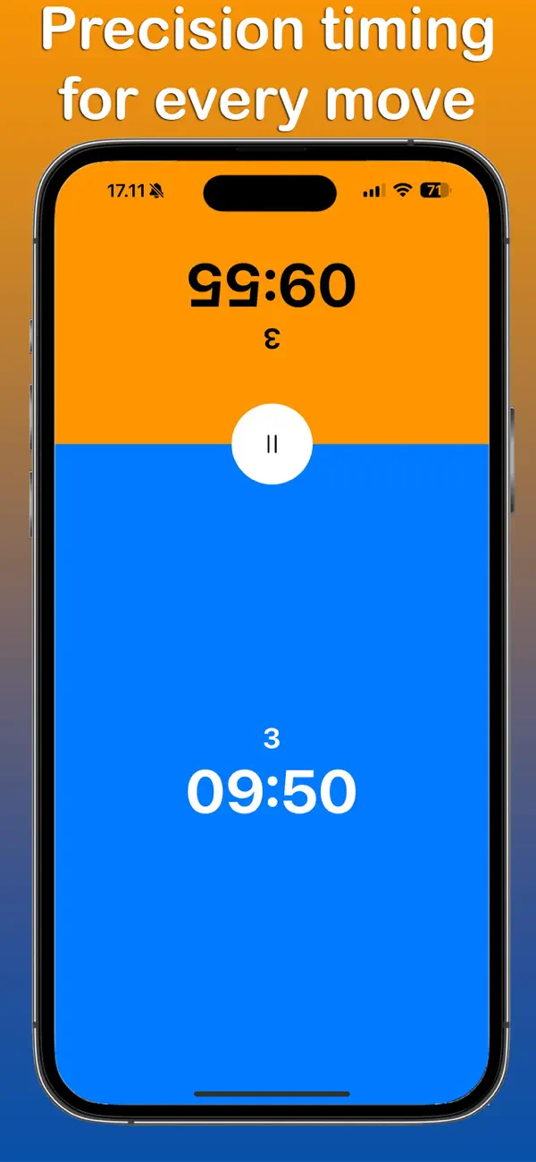 #2. Chess Timer - Clock ™ (iOS) Ved: Andy Sutanto