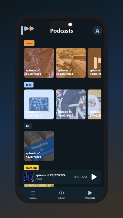 Tipp - Personalized Podcasts screenshot-3