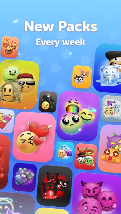 Screenshot #3 pour Emoji Up:sticker & emoji maker