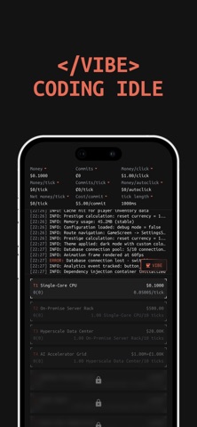 Vibecoding Idle Screenshot 1 of 4