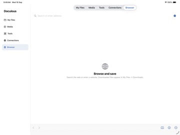 Doculous: JPG to PDF Converter iPad screenshot