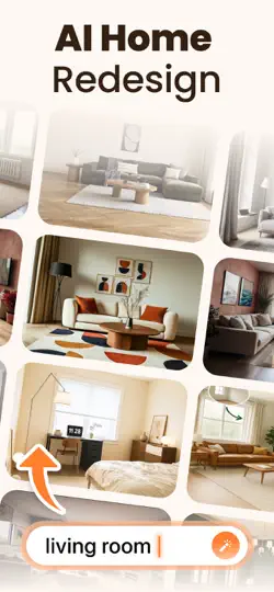 Capture d'écran de AI Home Renovation & Remodel sur iPhone 2